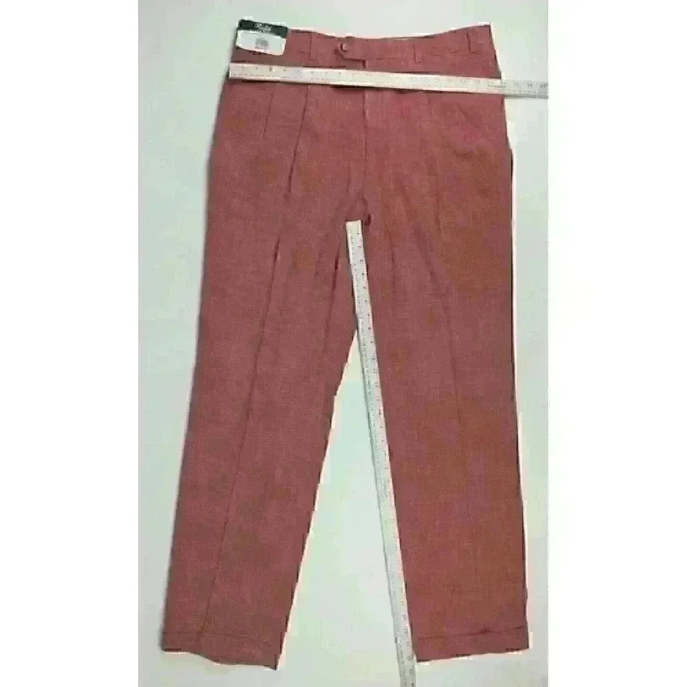 Ralph Lauren Mens 38W X 34L Pleated Dress Pants - Picture 7 of 10